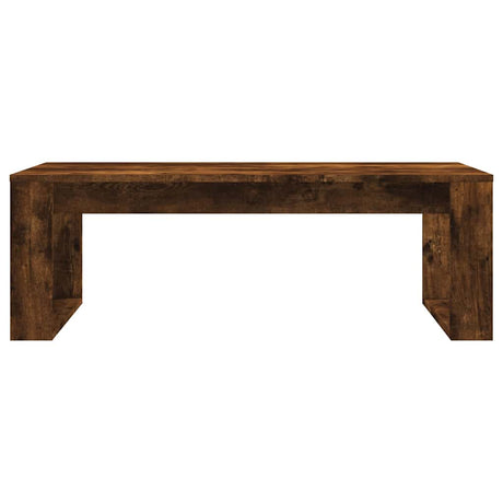 Vidaxl salontafel 102x50x35 cm bewerkt hout gerookt eikenkleurig