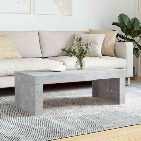 Vidaxl salontafel 102x50x36 cm bewerkt hout betongrijs