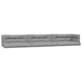 Vidaxl palletkussens 7 st stof grijs