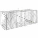 Vidaxl Animal Trap 64.5x25x26,5 cm pocinkano železo