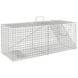 Vidaxl dierenval 64,5x25x26,5 cm gegalvaniseerd ijzer