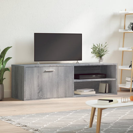 Vidaxl tv-meubel 120x34x37 cm bewerkt hout grijs sonoma eikenkleurig