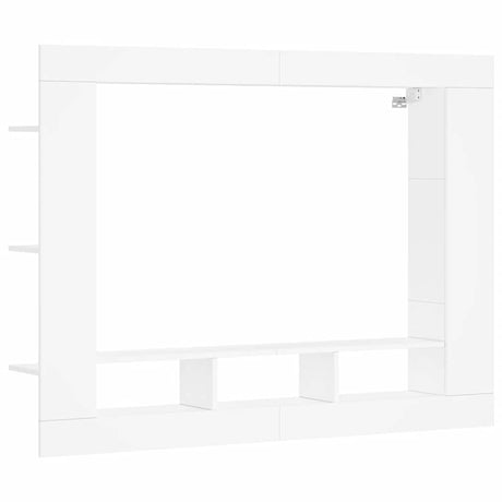 Vidaxl tv-meubel 152x22x113 cm bewerkt hout wit
