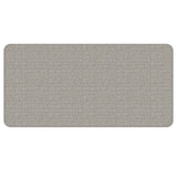Vidaxl tapijtloper 50x100 cm sisal-look platina