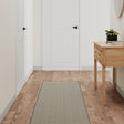 Vidaxl tapijtloper 50x200 cm sisal-look platina