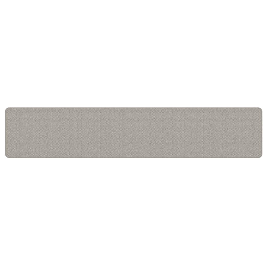 Vidaxl tapijtloper 50x250 cm sisal-look taupe