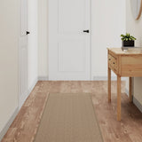 Vidaxl Runner de alfombra 50x200 cm Look Sisal de color arena