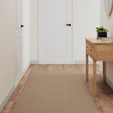 Vidaxl Carpet Runner 80x150 cm sisal ser sandfarget