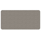 Vidaxl tapijtloper 50x100 cm sisal-look zilverkleurig