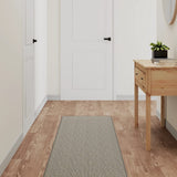 Vidaxl Carpet Runner 50x200 cm sisal ser sølvfarget