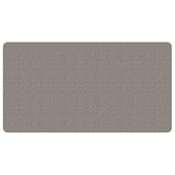 Vidaxl tapijtloper 80x150 cm sisal-look zilverkleurig