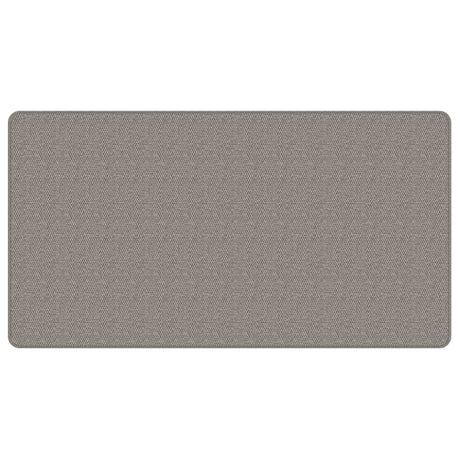 Vidaxl tapijtloper 80x150 cm sisal-look zilverkleurig
