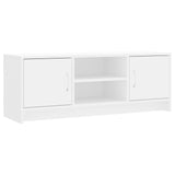 Vidaxl tv-meubel 102x30x37,5 cm bewerkt hout wit