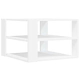 Vidaxl salontafel 58x58x40 cm bewerkt hout wit