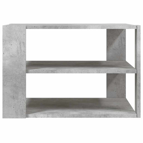 Vidaxl salontafel 58x58x40 cm bewerkt hout betongrijs