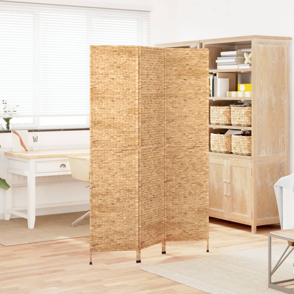 Vidaxl kamerscherm met 3 panelen 122x180 cm waterhyacint