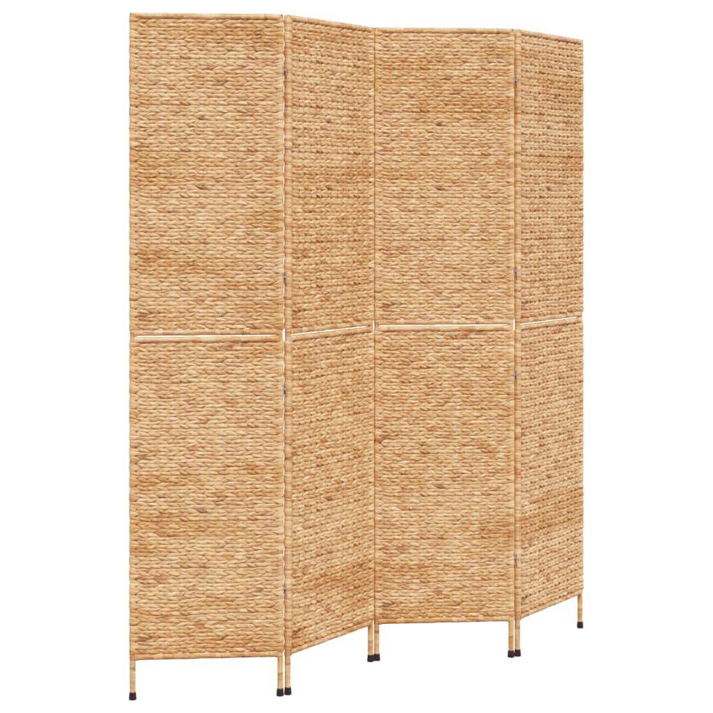 Vidaxl kamerscherm met 4 panelen 163x180 cm waterhyacint