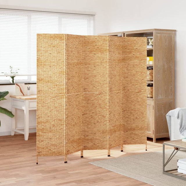 Vidaxl kamerscherm met 5 panelen 205x180 cm waterhyacint