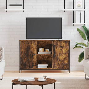 Vidaxl tv-meubel 100x35x65 cm bewerkt hout gerookt eikenkleurig