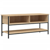 Vidaxl tv-meubel sonoma eiken 100x35x45 cm bewerkt hout