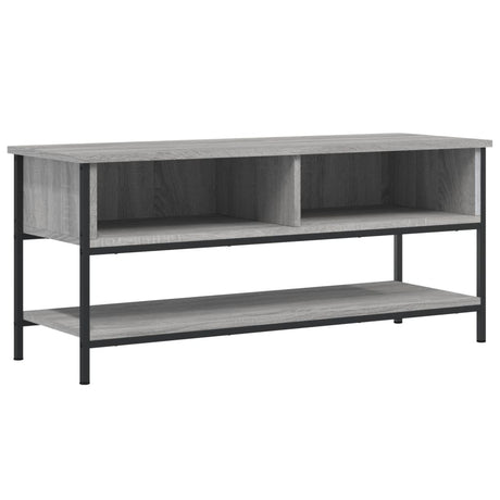 Vidaxl tv-meubel 100x35x45 cm bewerkt hout grijs sonoma eikenkleurig
