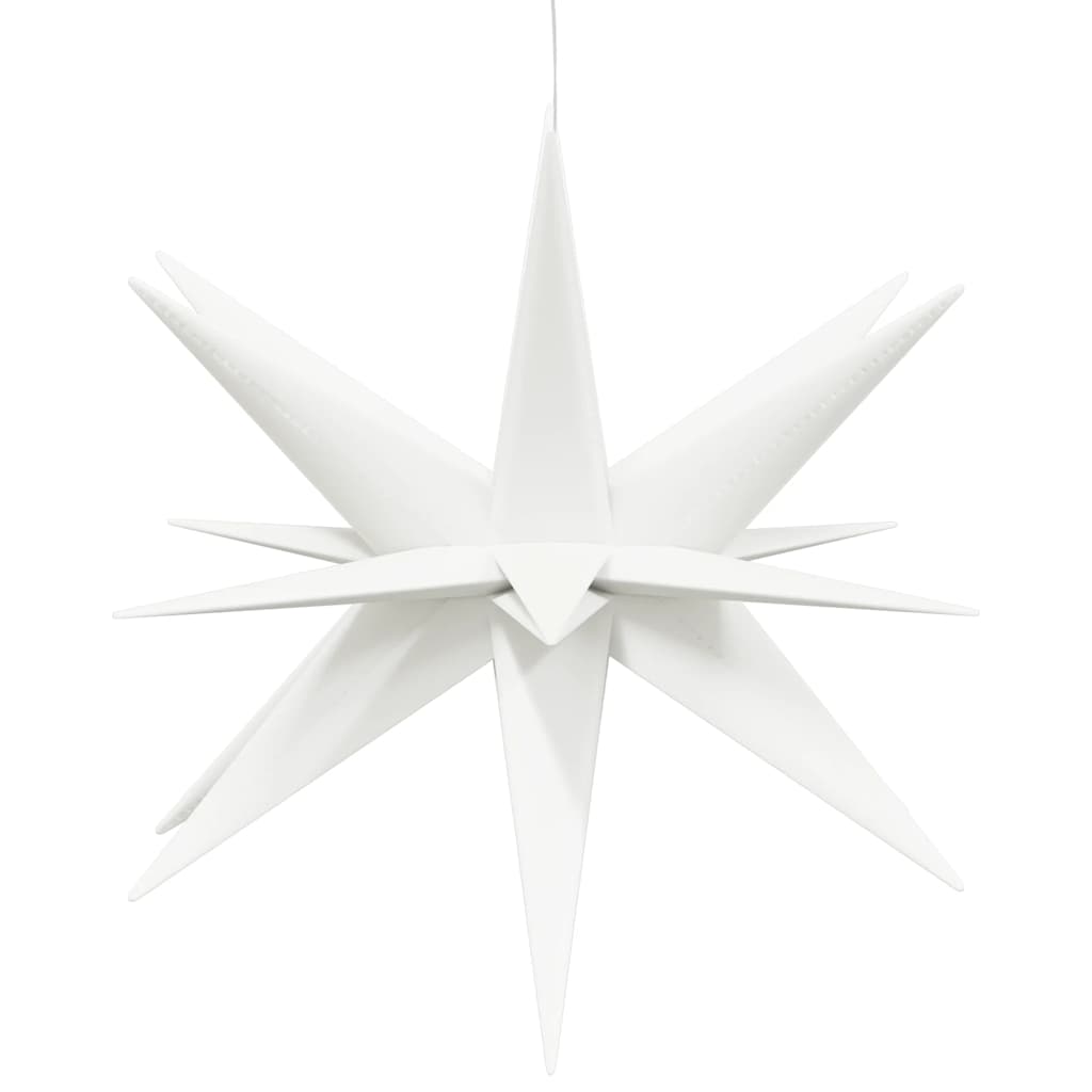 Vidaxl kerstlampen met led's 3 st inklapbaar 57 cm wit