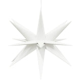Vidaxl kerstlampen met led's 3 st inklapbaar 57 cm wit