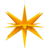 Vidaxl kerstlampen met led's 3 st inklapbaar 57 cm geel