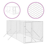 Vidaxl Dog Kennel til eksterne 2x6x2 m galvaniseret stålsølv