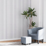 VidaXL Fore's Wallpaper 3D striping pattern 10x0.53 m Gray