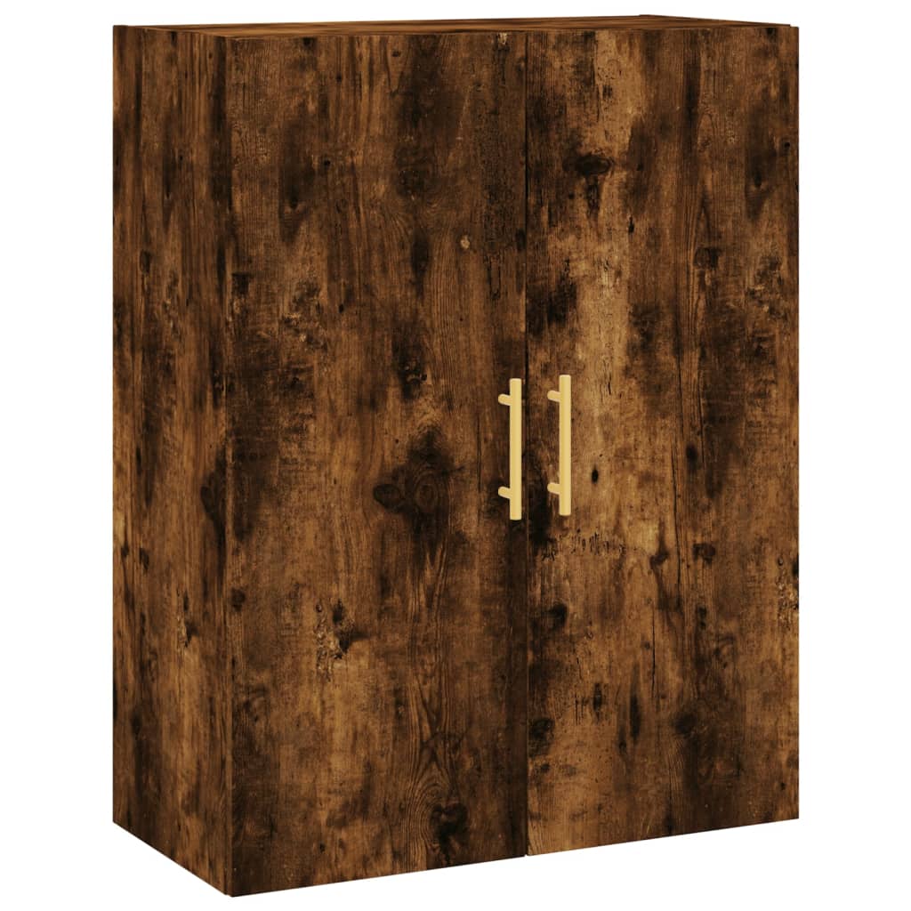 Vidaxl wandkast 69,5x34x90 cm gerookt eikenkleurig