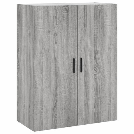 Vidaxl bovenkast 69,5x34x90 cm grijs sonoma eikenkleurig
