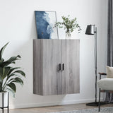 Vidaxl bovenkast 69,5x34x90 cm grijs sonoma eikenkleurig