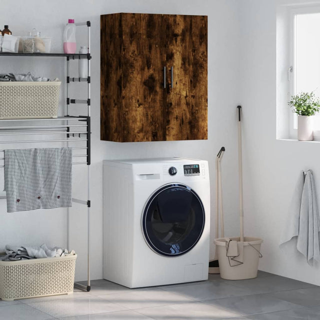 Vidaxl bovenkast 69,5x34x90 cm gerookt eikenkleurig