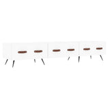 Vidaxl tv-meubel 150x36x30 cm bewerkt hout wit