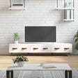 Vidaxl tv-meubel 150x36x30 cm bewerkt hout wit