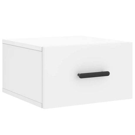 Vidaxl nachtkastjes 2 st wandgemonteerd 35x35x20 cm wit