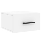 Vidaxl nachtkastjes 2 st wandgemonteerd 35x35x20 cm wit