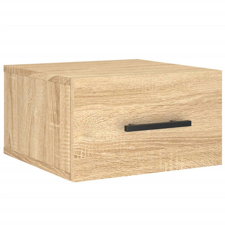 Vidaxl nachtkastje wandgemonteerd 35x35x20 cm sonoma eikenkleurig