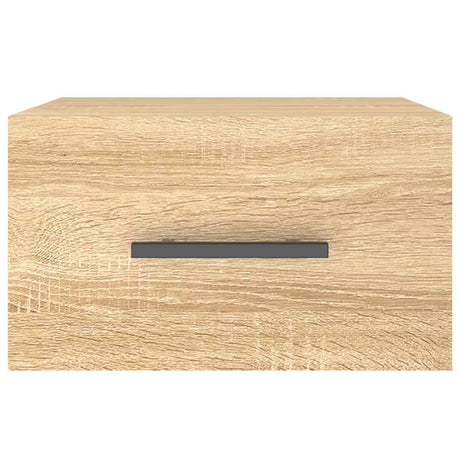 Vidaxl nachtkastje wandgemonteerd 35x35x20 cm sonoma eikenkleurig