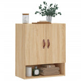 Vidaxl wandkast 60x31x70 cm bewerkt hout sonoma eikenkleurig