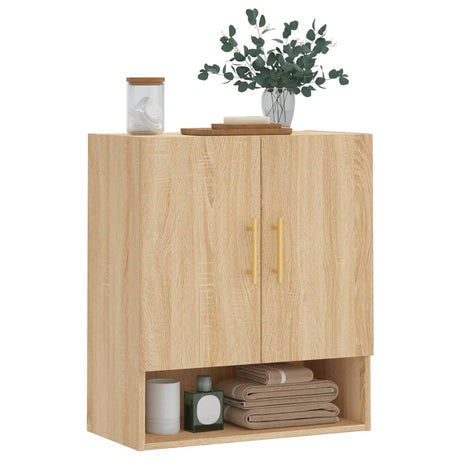 Vidaxl wandkast 60x31x70 cm bewerkt hout sonoma eikenkleurig