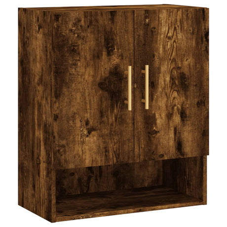 Vidaxl wandkast 60x31x70 cm bewerkt hout gerookt eikenkleurig