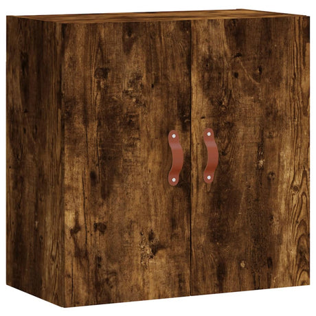 Vidaxl wandkast 60x31x60 cm bewerkt hout gerookt eikenkleurig