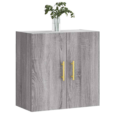 Vidaxl wandkast 60x31x60 cm bewerkt hout grijs sonoma eikenkleurig