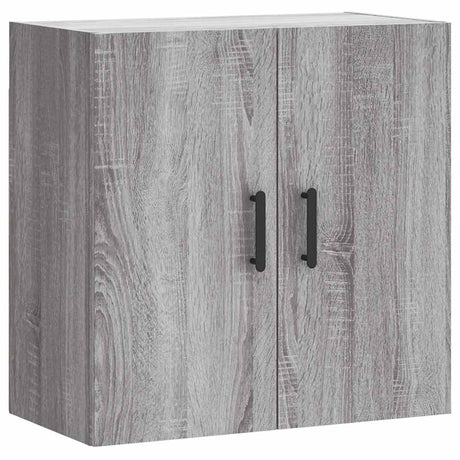 Vidaxl wandkast 60x31x60 cm bewerkt hout grijs sonoma eikenkleurig