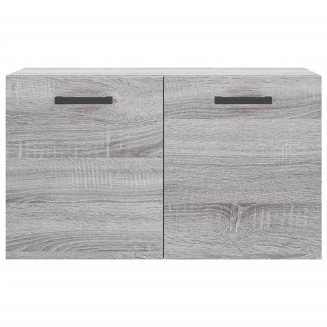 Vidaxl wandkast 60x36,5x35 cm bewerkt hout grijs sonoma eikenkleurig