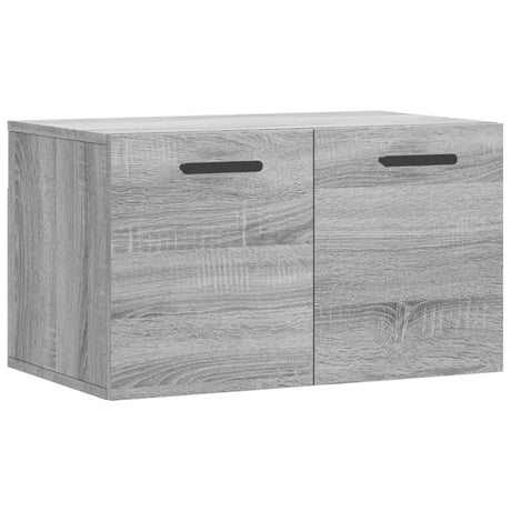 Vidaxl wandkast 60x36,5x35 cm bewerkt hout grijs sonoma eikenkleurig