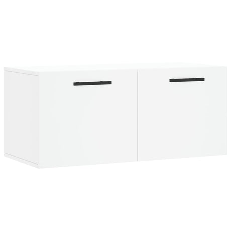 Vidaxl wandkast 80x36,5x35 cm bewerkt hout wit