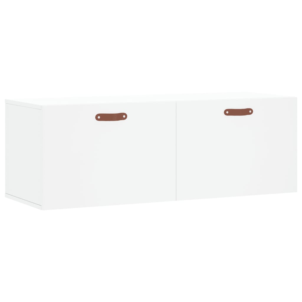 Vidaxl wandkast 100x36,5x35 cm bewerkt hout wit
